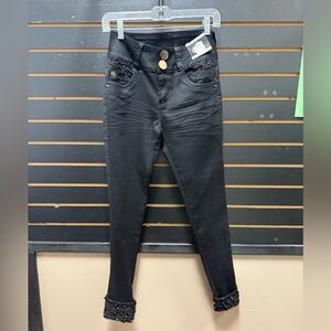 NWT Sexy Couture Black Studded Women's Jeans